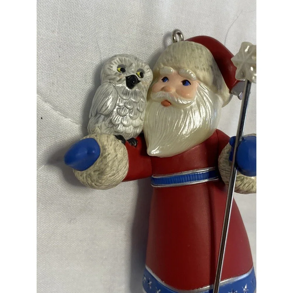 2011 Hallmark Keepsake Ornament 3rd in A Visit From Santa Series Owl
